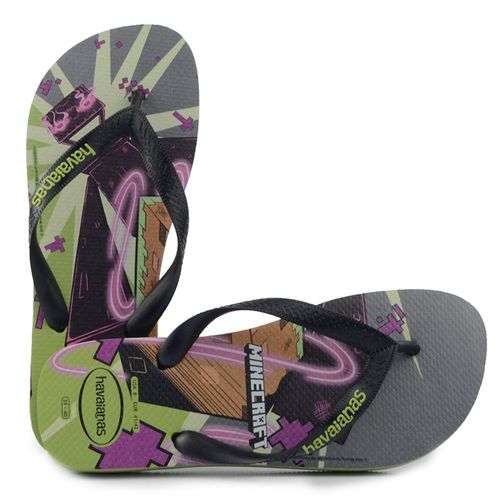 Chinelo Infantil/Juvenil Havaianas Unissex MINECRAFT