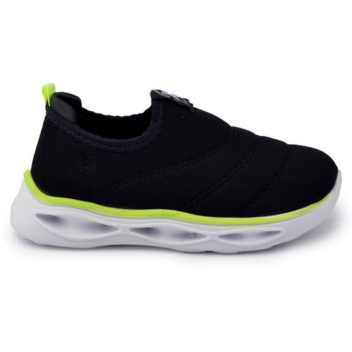 Tênis Infantil Molekinho Masculino Slip-On Com Led 2620.103