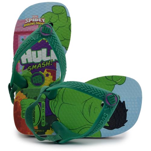 Chinelo Infantil Havaianas Unissex bebê  Vingadores  MARVEL