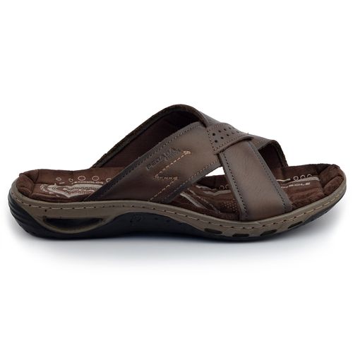 Chinelo Masculino Pegada Couro 131661-03