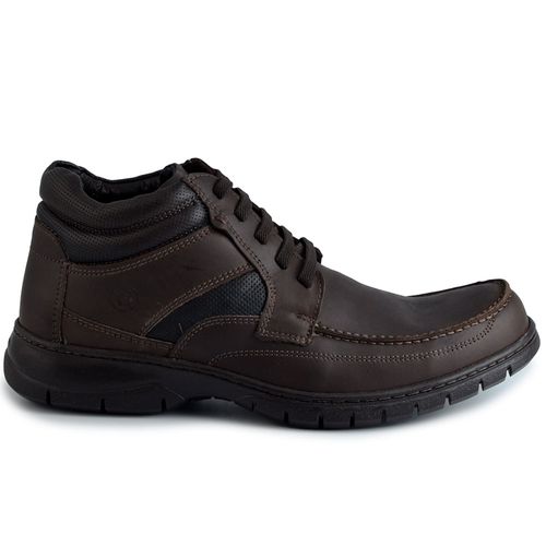 Coturno Masculino Anatomic Gel Couro 7976