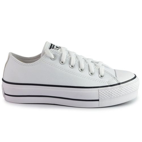 Tênis Casual All Star Feminino Branco Flatform CT09830001