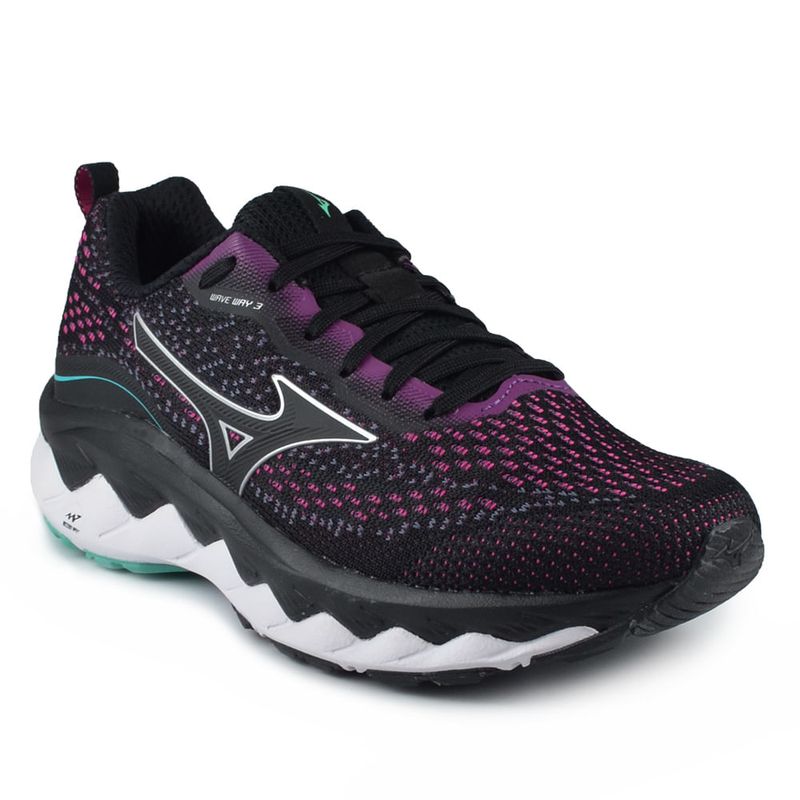 Tênis Esportivo Mizuno Feminino Wave Way 3 - 101070070 - Lojas Kiko's