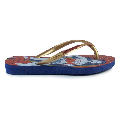 Chinelo Infantil Havaianas Feminino Mulher Maravilha SLIM HEROINAS