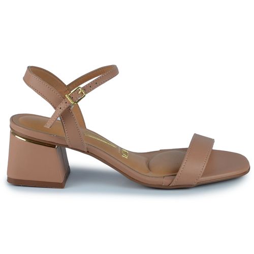 Sandália Vizzano Feminina Salto Alto Bloco 6428.101 PELICA