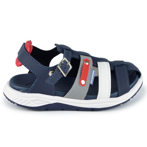 Sandália Papete Infantil Molekinho Masculina 2629.104