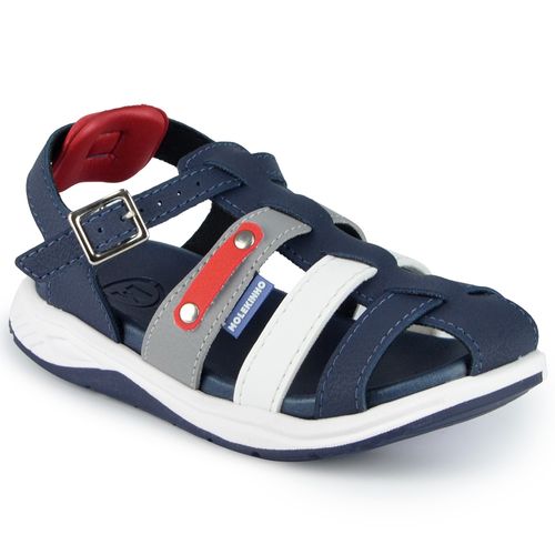 Sandália Papete Infantil Molekinho Masculina 2629.104