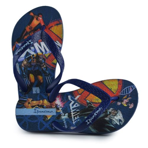 Chinelo Infantil Ipanema Masculino Marvel 23 X Men