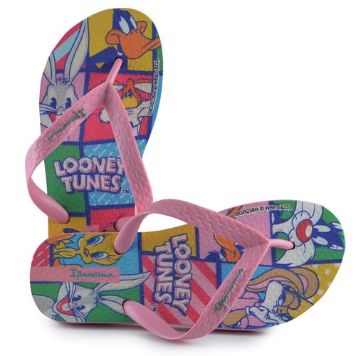 Chinelo Infantil Ipanema Feminino Looney 23 Tunes 27185