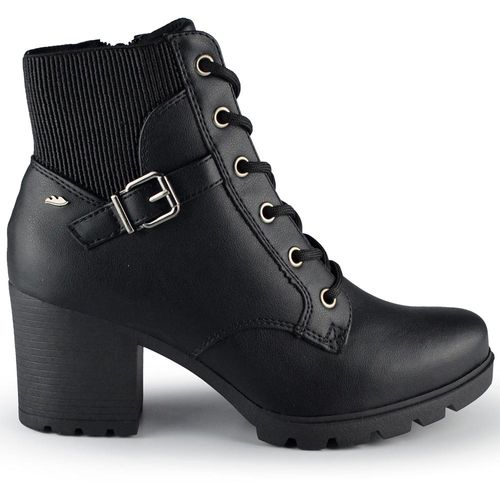 Coturno Salto Alto Bloco Feminino G9541