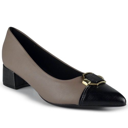 Scarpin Piccadilly Feminino Salto Baixo Bloco 739051