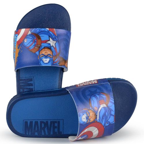 Chinelo Infantil Grendene Masculino Marvel Hero Slide 22585