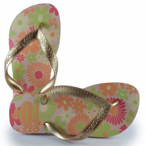 Chinelo Infantil Havaianas Feminino FLORES 24/25