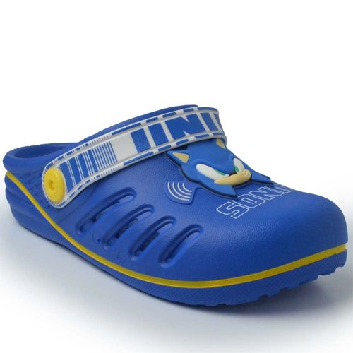 Babuche Infantil Grendene Masculino Sonic Speed 24 22594