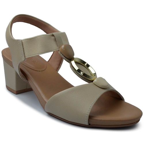 Sandália Usaflex Feminina Salto Médio Y8220