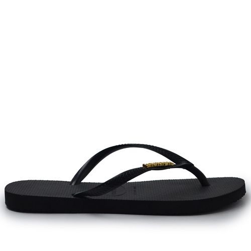 Chinelo Feminino Havaianas SLIM 23/24 LOGO METAL