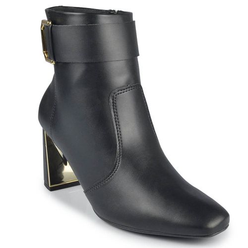 Bota Cano Curto Ramarim FemininaSalto Bloco 2560102