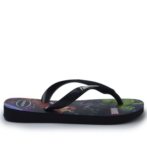Chinelo Infantil Havaianas Masculino Top Marvel II 0090