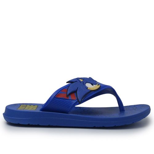 Chinelo Infantil Grendene Masculino Sonic 25 Rings 23162