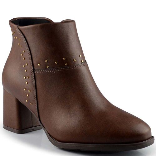 Bota Cano Curto Modare Feminina Salto Bloco 7078.108