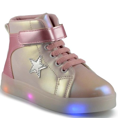 Tênis Infantil Sua Cia Mini Feminino com Led 7057.00664