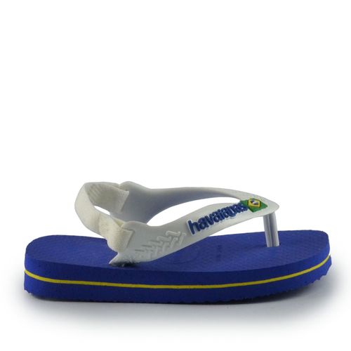 Chinelo Infantil Havaianas XS Baby 24/25 BRASIL LOGO