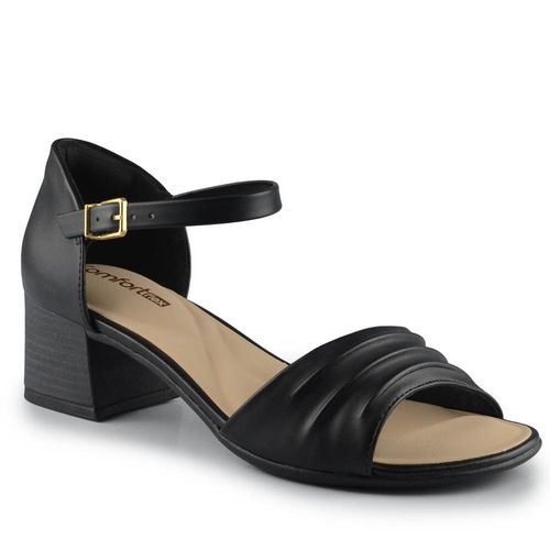Sandália Comfortflex Feminina Salto Médio 2556304