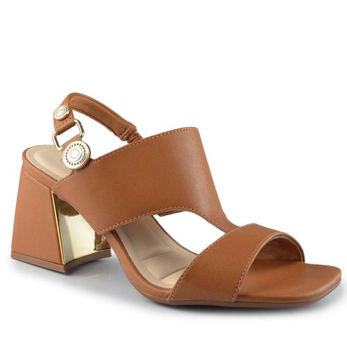 Sandália Bebece Feminina Salto Bloco T6099-102