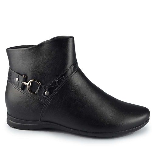 Bota Cano Curto Comfortflex Feminina 2591303