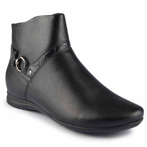 Bota Cano Curto Comfortflex Feminina 2591303