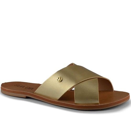 Sandália Rasteira Sua Cia Feminina 8395.16144