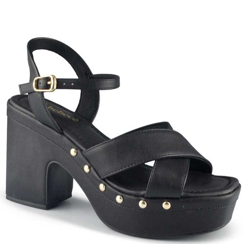 Sandália Salto Grosso Bebece Feminina T5110-130