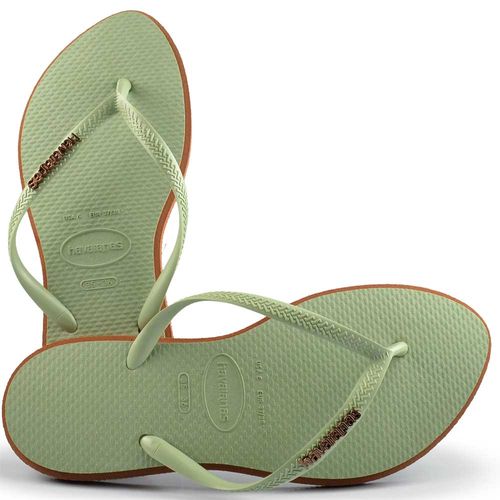 Chinelo Havaianas Feminino Slim Point 25/26