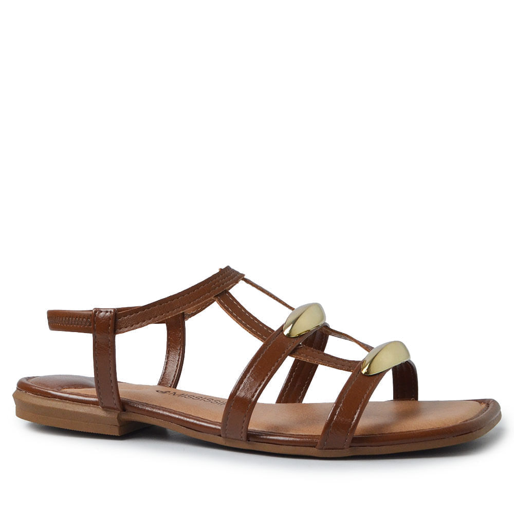 Sandália Rasteira Mississipi Feminina JO921 - Foto 2