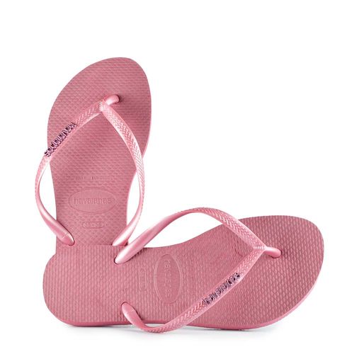 Chinelo Havaianas Feminino Slim Logo Metal 25/26